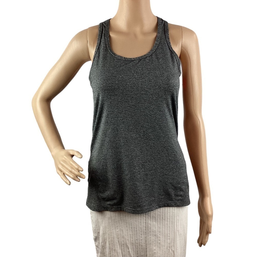 Fabletics Tank Top Size S Gray Racerback - Picture 2 of 7